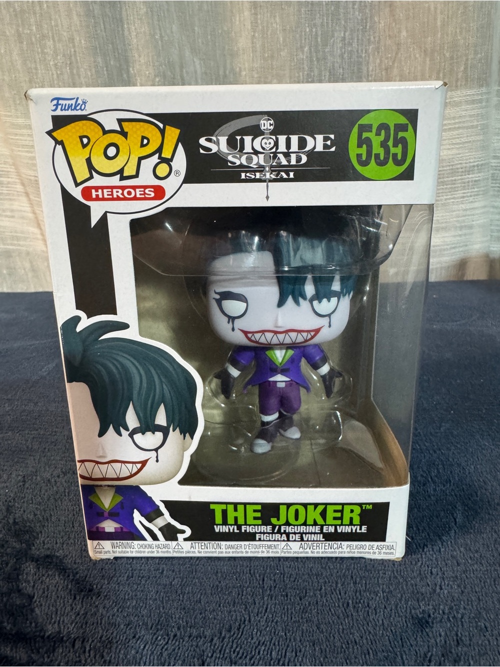 Funko Heroes The Joker (Purple) - Suicide Squad #535